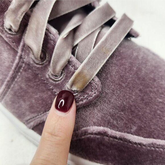 Nike Air Jordan 1 Mid SE Purple Velvet Sneakers Shoes DQ8397-500 Women's 9 - Picture 10 of 10